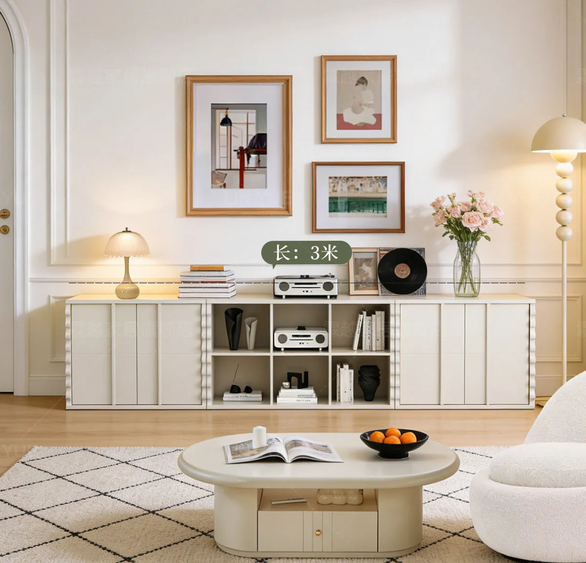 Modern Drinks Cabinets Figurine Modular Solid Wood Shelf Organization Cabinets Clearance Salon Gabinete Furniture For Home