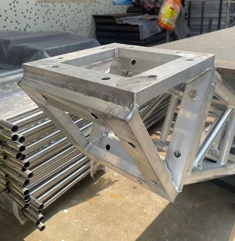 Custom DJ Truss Table Aluminum Alloy Truss DJ Table Square DJ Booth Truss for Outdoor Events and Performances