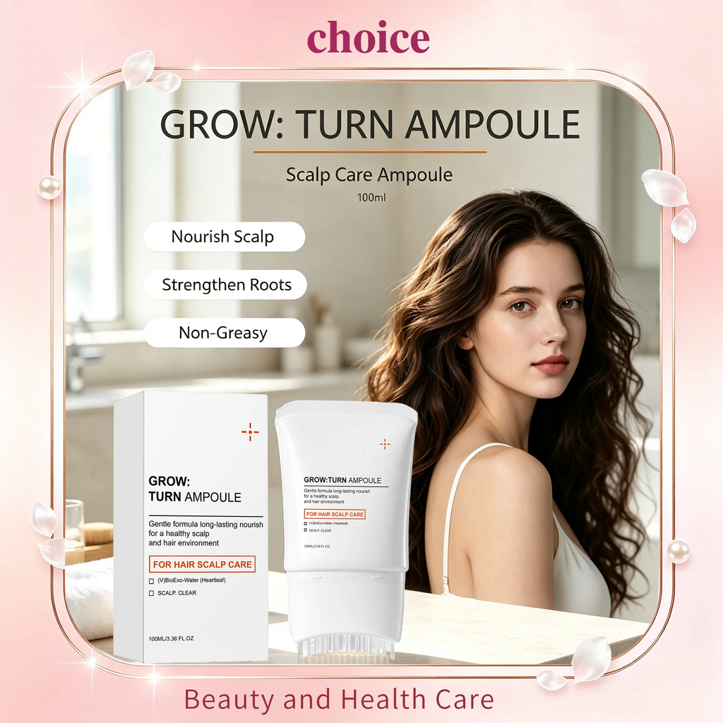 Volumizing Hair Serum Repair Damaged Hair Promotes Hair Growth Reduce Hair Loss Improve Scalp Environment Scalp Massage Ampoule