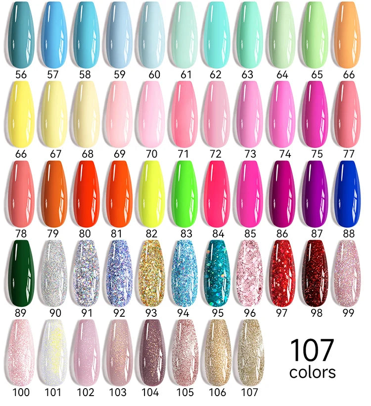 UR SUGAR 7ML Autumn Nail Gel Brown Series All For Manicure Gel Nail Polish Semi Permanent Soak Off LED UV Nail Art Varnishes