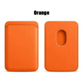 Blocking Magnetic Card Wallet Holder Leather Pocket Card Sleeve For iPhone 15/16/17Pro Max Magnet Anti-Theft Credit ID Card Case