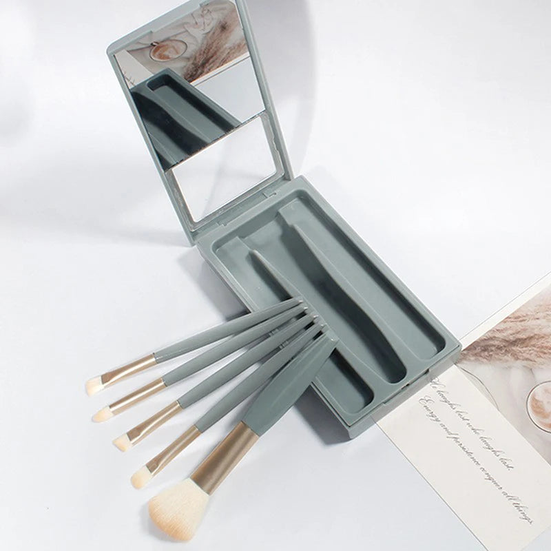 5/7/10/12PCs Makeup Brushes With Foundation Blush Eyeshadow Contour Powder Brush, Make Up Brushes Kit,Professional Makeup Brush