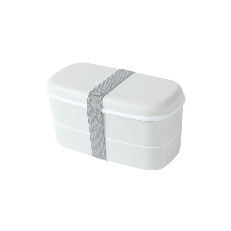 New Portable Leak-proof Food  Double-layer Bento Box Lunch Box  Lunch Box for Kids Food Container Food Storage Snack