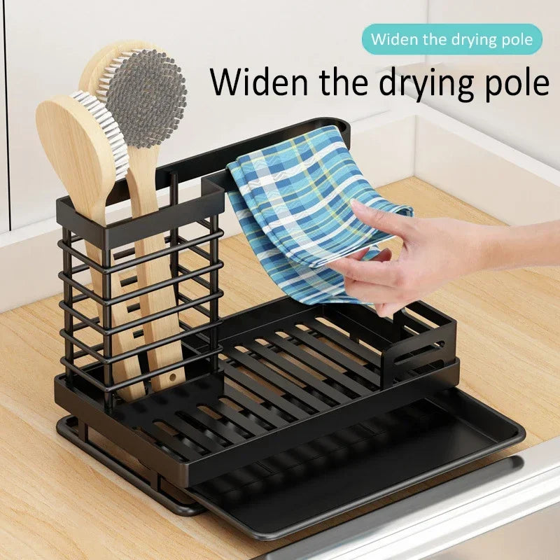 Kitchen Sink Stand Sponge Holder Dish Drainer Organizers Storage Accessories Shelf Storage Organizer Dish Drying Rack Gadgets