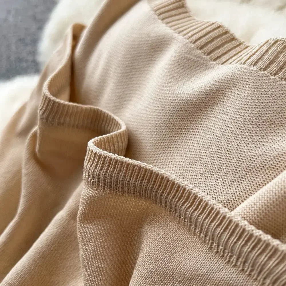2024 Fashion Y2K Solid Knitted Women Dress Sexy Halter Backless Slim Elastic Bodycon Summer Short MiniDress Streetwear Vestidos