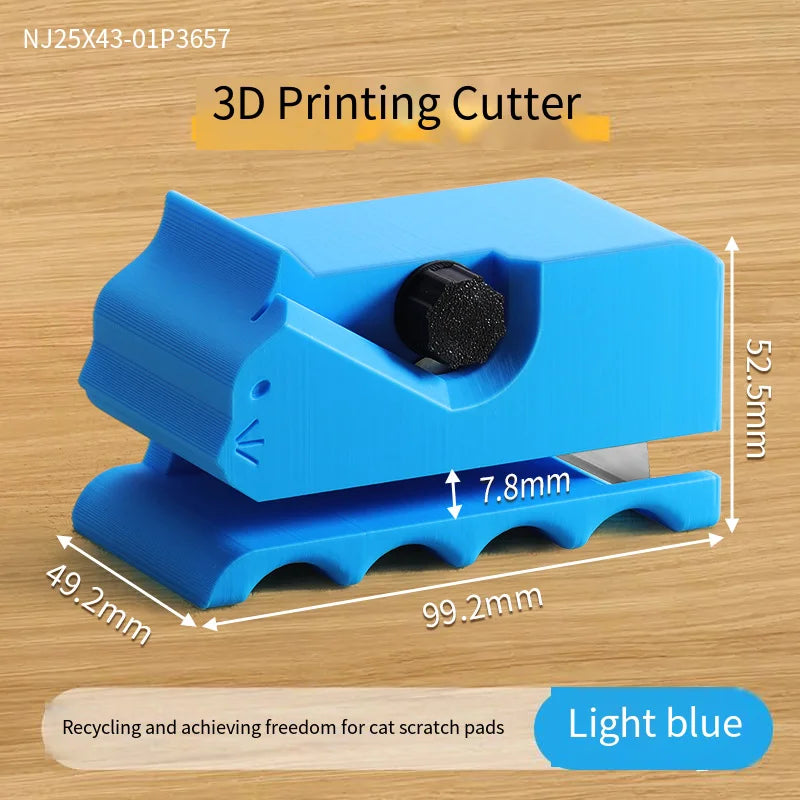 New Multi-Functional DIY Cardboard Cutting Tool, Manual Paper Cutter With Sharp Edge for Crafting Cat Scratchers And Pet Boxes