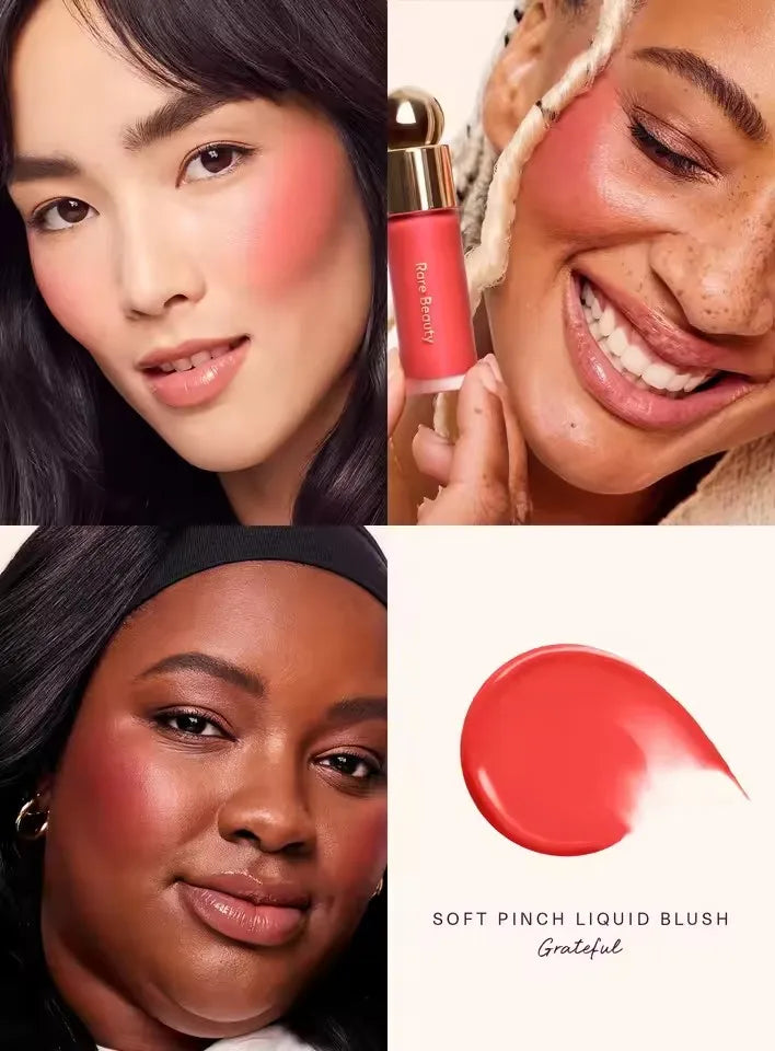 Hot Rare Beauty Soft Pinch Liquid Contour Lasting Moisturizer Liquid Blush Happy Hope Honesty Lip Gloss Makeup Highlight Powder