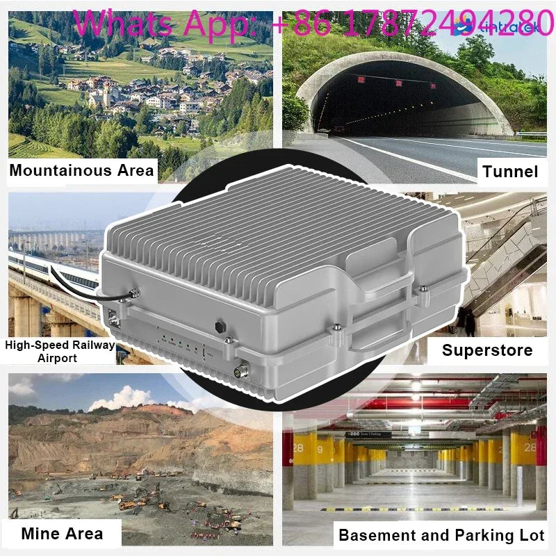 hot sale Lintratek Optical Fiber Repeater 2G 3G 4G 5W  Mobile Signal Cell Phone Optical Fiber Signal Repeater