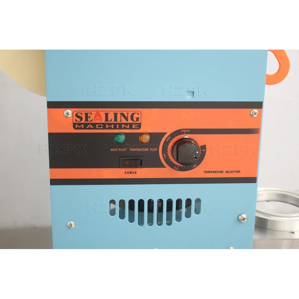 HZPK Manual Bubble Tea Plastic Paper Cups Sealer Sealing Machine for Bubble Tea Shop Equipment Cup Sealer