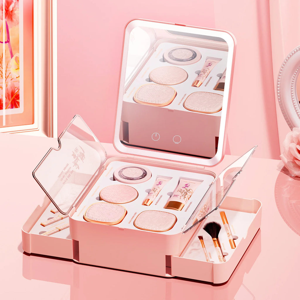12 Piece Beauty Gift Set Makeup Kit All in Full Face Skincare The Ultimate Birthday Or Valentine's Day Surprise for Her