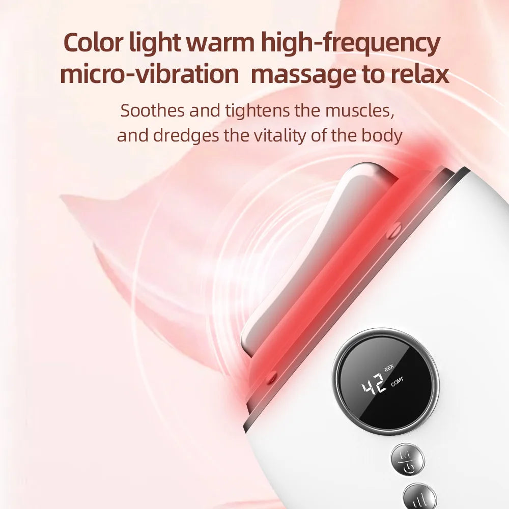 Scraping Machine Facial EMS Microcurrent Introduction Color Light Rejuvenation Massage Beauty Neck Beauty Instrument Household