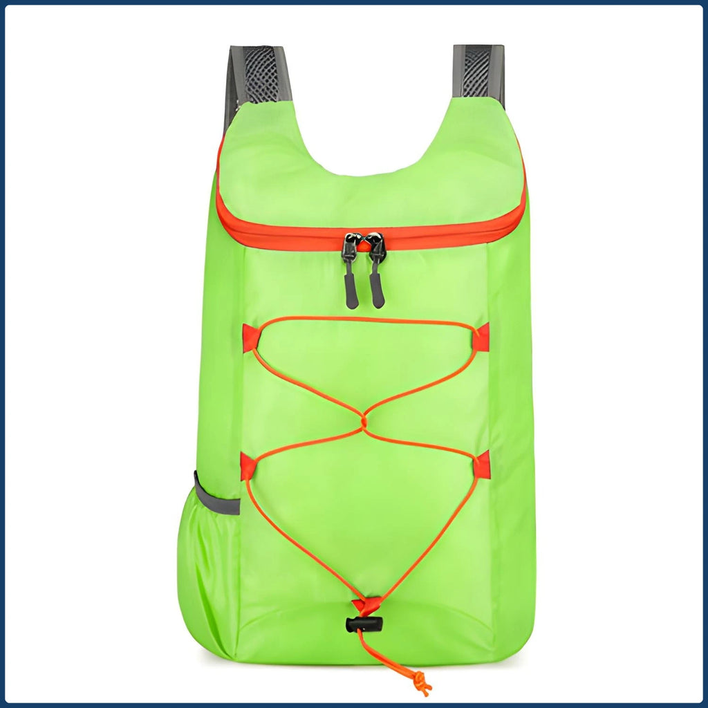 Multifunctional Outdoor Folding Backpack High Density Lightweight Waterproof Nylon Fabric Sports Bag for Camping Hiking Travel