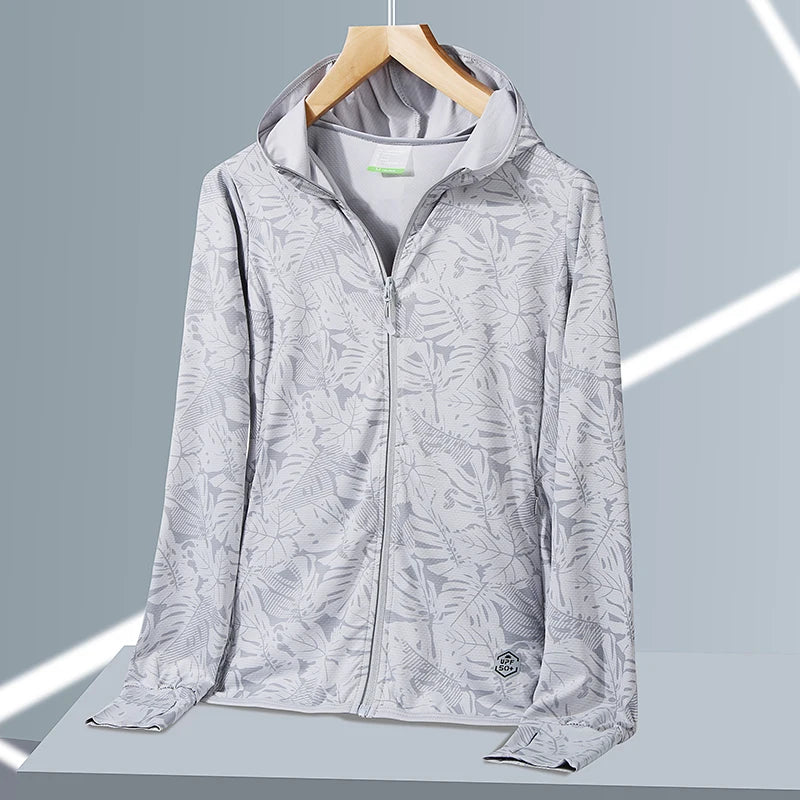 UPF45 UV Sun Protection Clothing Women's Zip Up thin Hoodie Long Sleeve Seatshirt Light Outdoor Fishing Running Hiking Jacket