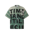 Hip Hop T-Shirt Men Streetwear 2025 Letter Graffiti Tie Dye T Shirt Harajuku Cotton Unisex Tops Tees Y2K Clothing