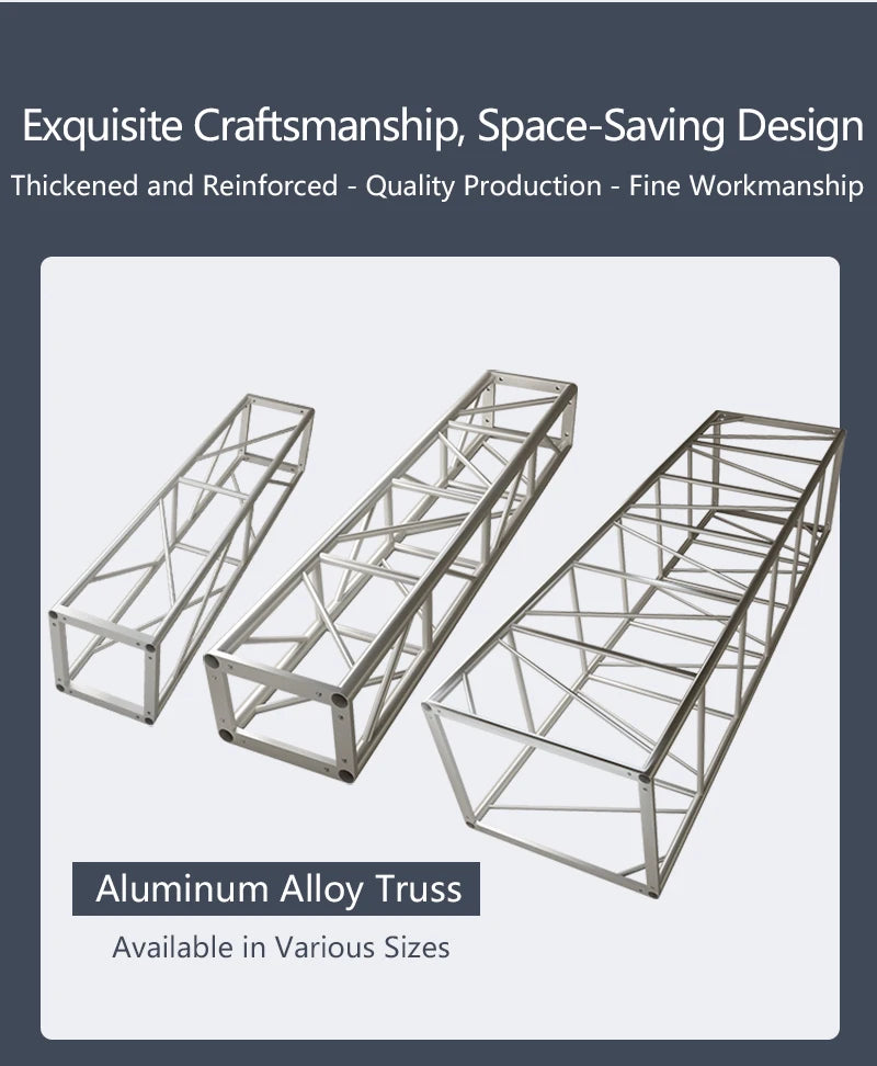 Good Quality Aluminum Alloy Truss System for Concert Event Spigot Truss Custom Size Display CE Certified