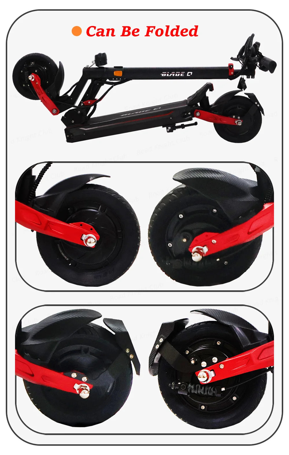 Official TEVERUN Blade Q Pro 36V 15Ah Battery 350W*2 Motor 8inch Solid Tire NFC Lock  Brake Drum brake Electric Scooter