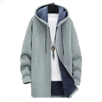 Spring Men's Trend Lapel Chenille Woolen Coat Woolen Coat