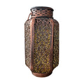 Led Solar Light Outdoor Solar Hanging Lantern Retro Iron Art Garden Decorative Pathway Lamp Stairs Lights Home Christmas Decor