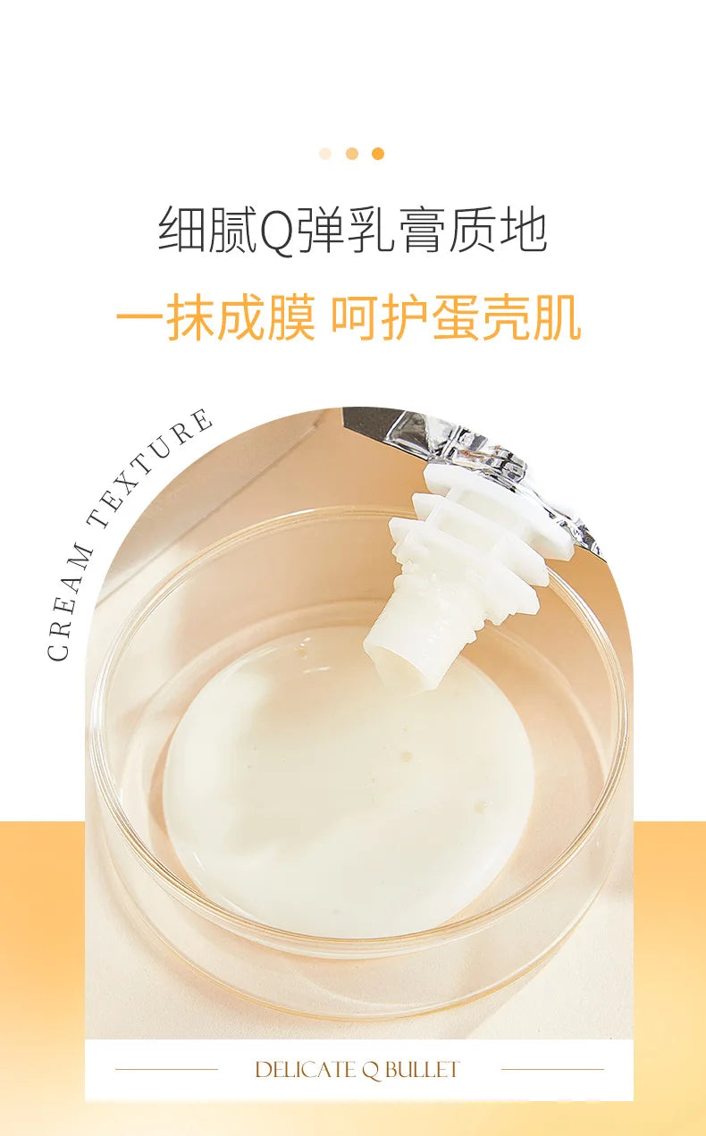 Qizi Powder Eggshell facial mask Whitening Moisturizing Brightening Lightening Stains Fine Lines,Tear off facial mask