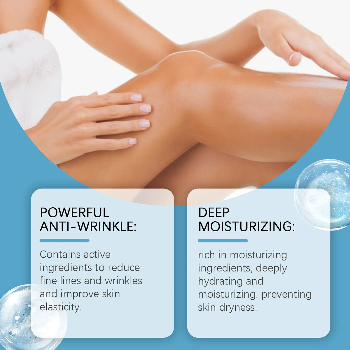 Body Firming Cream Moisturizing Improve Sagging Skin Repair Dryness Tightening Collagen Firming Vitamin B5 Body Butter Lotion