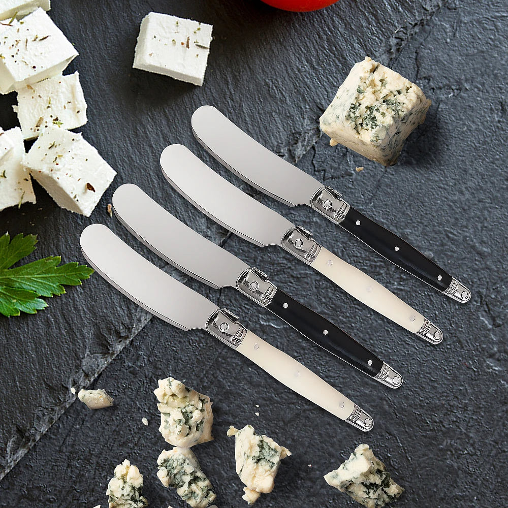 Jaswehome Butter Knife Cheese Dessert Spreaders Toast Breakfast Jam Knife Cream Knives Dessert Tools Kitchen Gadgets
