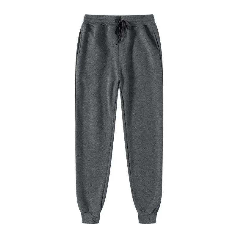 Sweatpants Spring Autumn Cotton Long Pants Jogger Trousers Casual Sports Men's and Women's Fitness Solid Jogging Pants 5 Colors