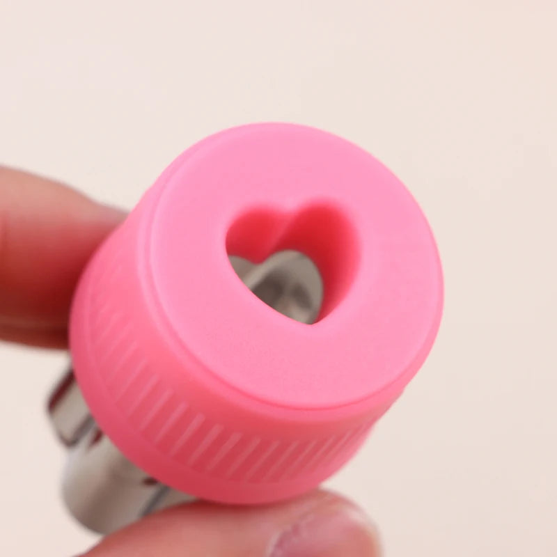 3PCS Star Heart Shape Vegetables Cutter Plastic Handle Portable Cook Tools Stainless Steel Fruit Cutting Die Kitchen Gadgets
