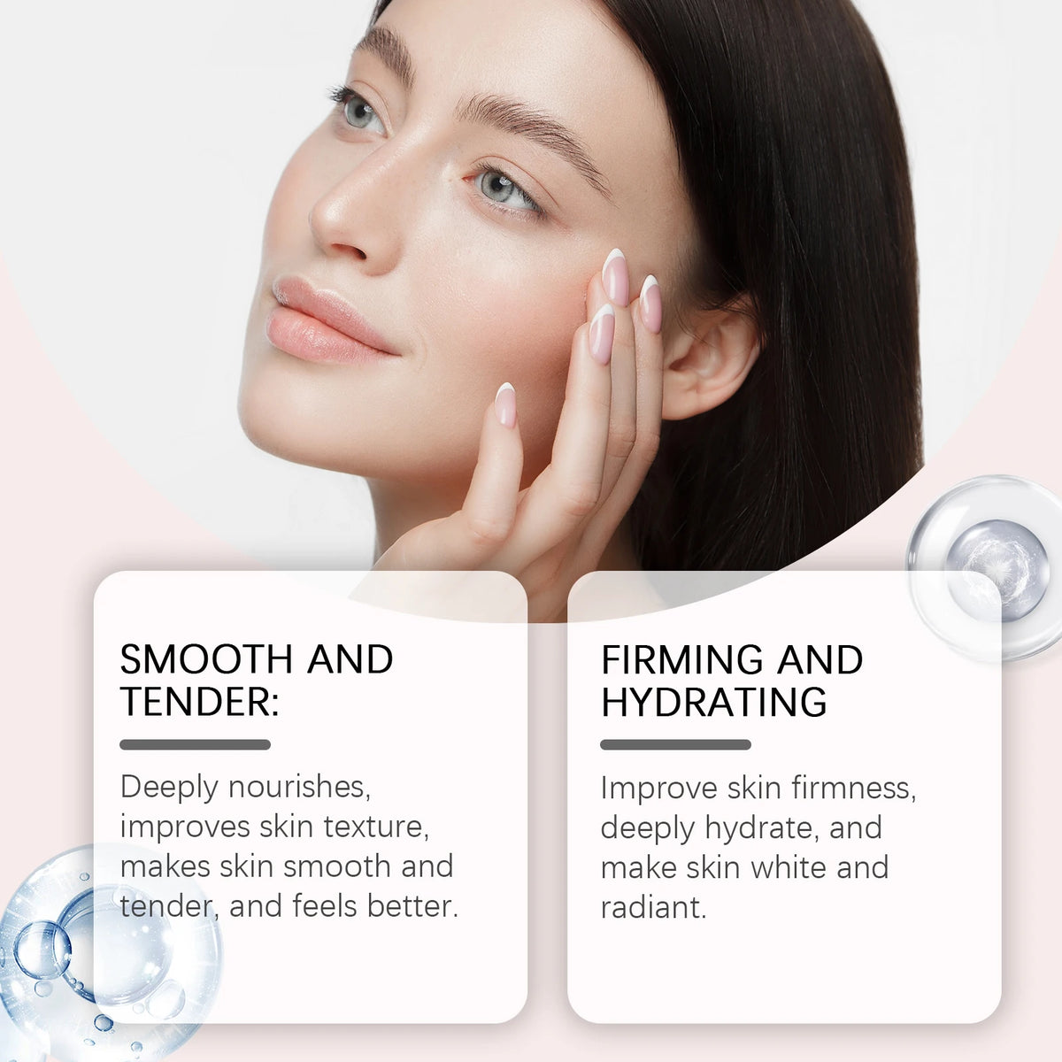 HOYGI Collagen Overnight Peel Off Mask Gentle Facial Cleanser Deep Purify Pores Moisturizing Nourishing Skin Care Treatment