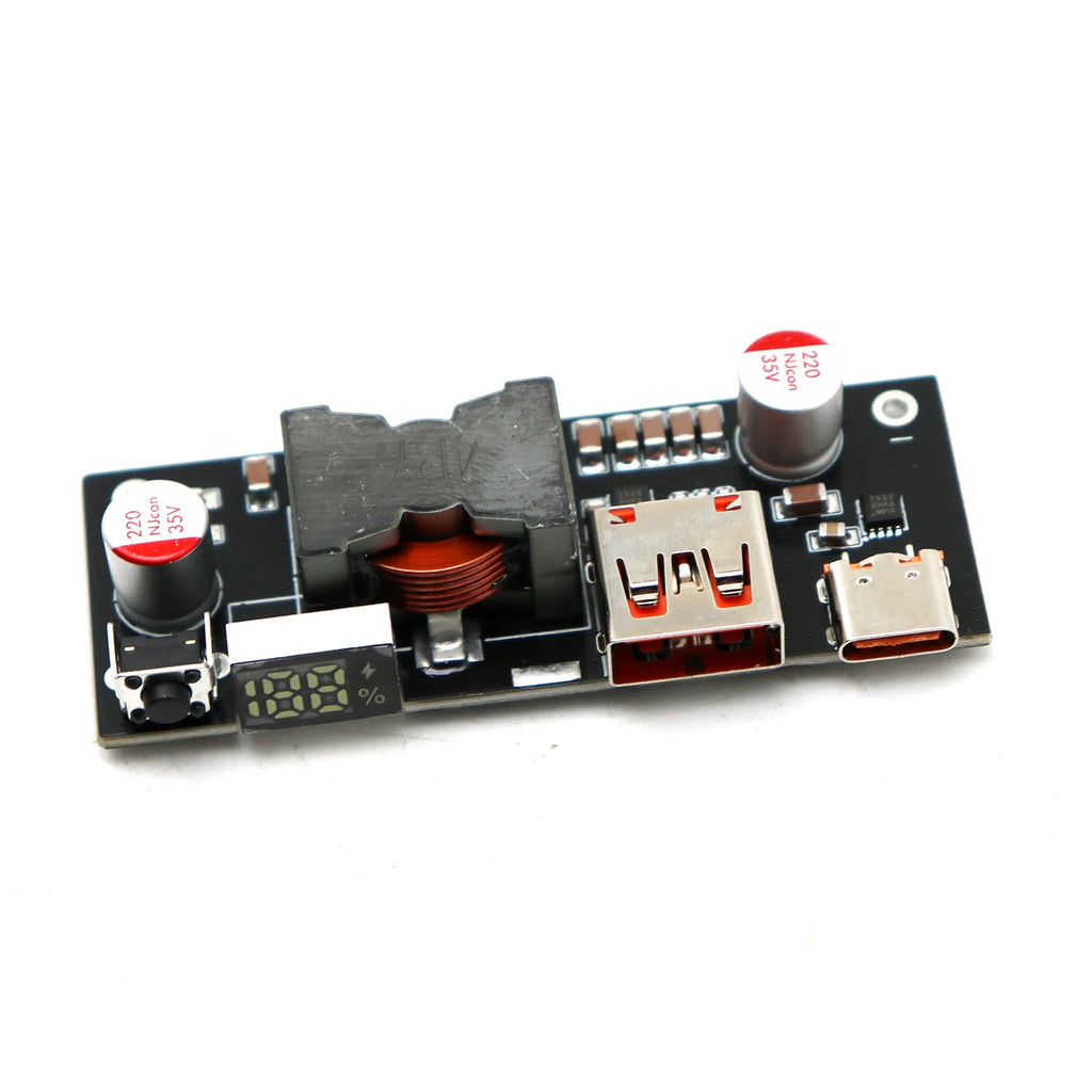 PD3.1 100W Bidirectional fast Charger Power Bank board Boost Buck 2S 3S 4S 5S 6S Battery charging discharging Li ion Lifepo4 BMS