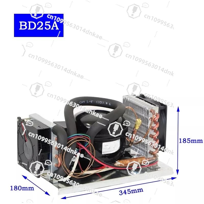 QD52A Small Air-cooled Unit 220VR134a Refrigeration Integrated Unit Can Be Turned on For Refrigeration and Temperature Control