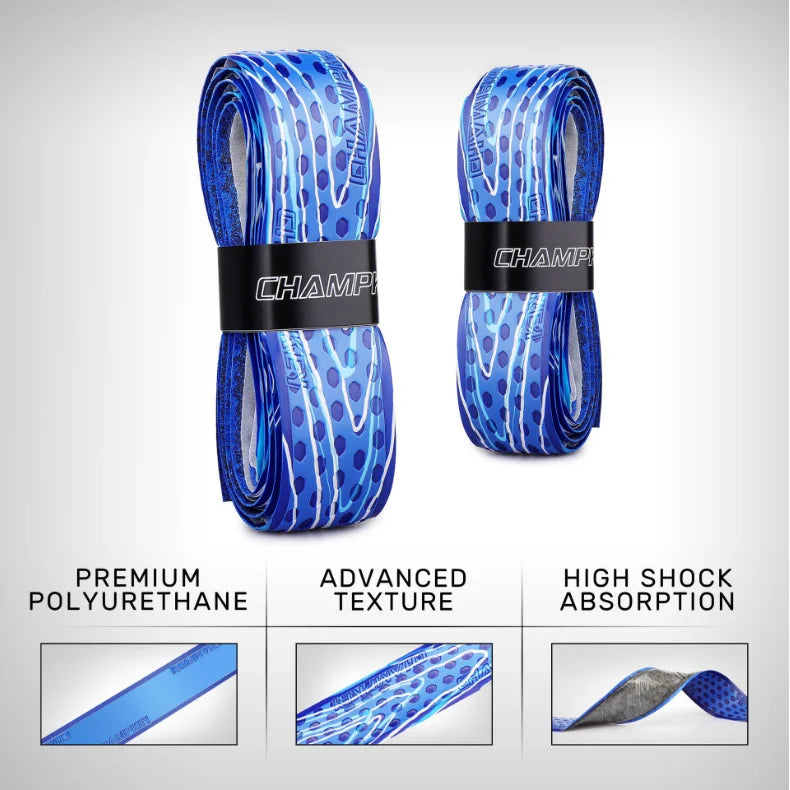 Tennis Badminton Racket Baseball PU Overgrip 1m Reduce Hand Friction Comfortable Feel Anti-Skid Sweatband Tape