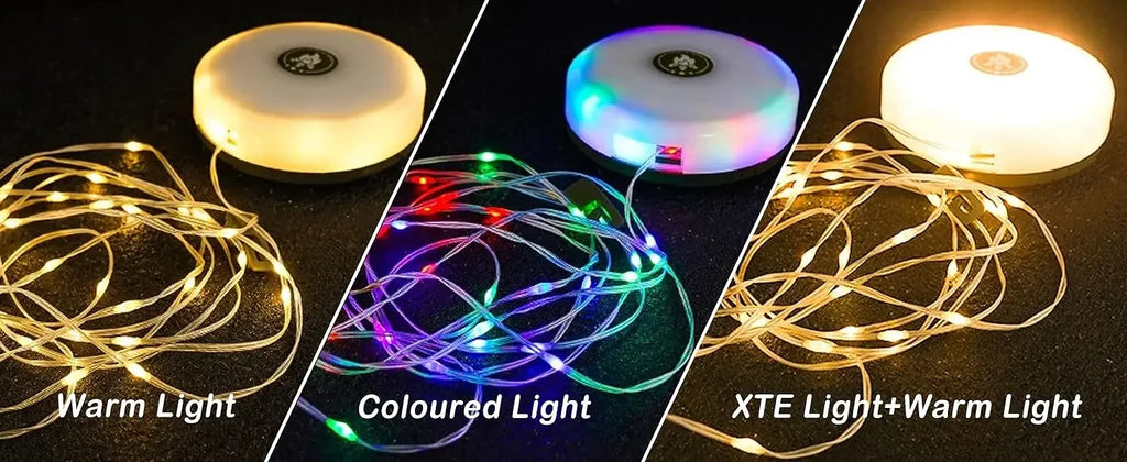 4-in-1 Camping Light LED Reel String Lights Outdoor USB Camping Lamp Recyclable LED Night Light For Garden Tent Room Decor