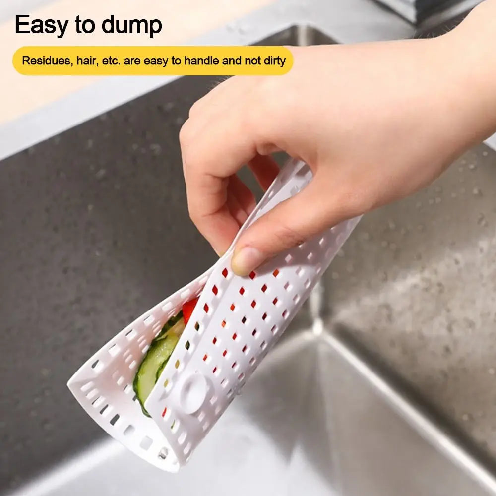 Useful Sink Strainer Anti-blocking Floor Drain Mesh Trap Hair Clean Up Waste Catcher Kitchen Bathroom Accessories