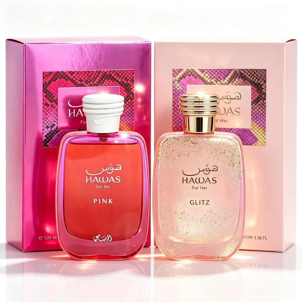 Rasasi Hawas Éclat for Her Eau de Parfum 100ML, Fresh Floral Sensual Scent for Women, Elegant Bottle, Ideal for Gifting