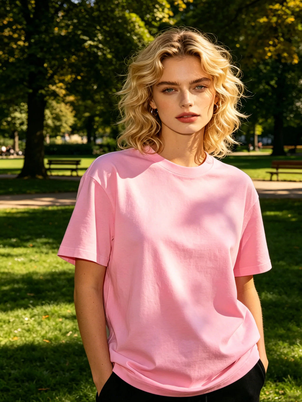 New Arrival Couple Solid  T-shirt Men Women Summer Crew Neck Short Sleeve Loose Casual Basic Plain  Blank Tee Camisetas Parejas