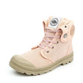 New Canvas Shoes Women Work Boots Palladium Style Fashion High-top Breathable Ankle Casual Shoes Female High Quality 35-41