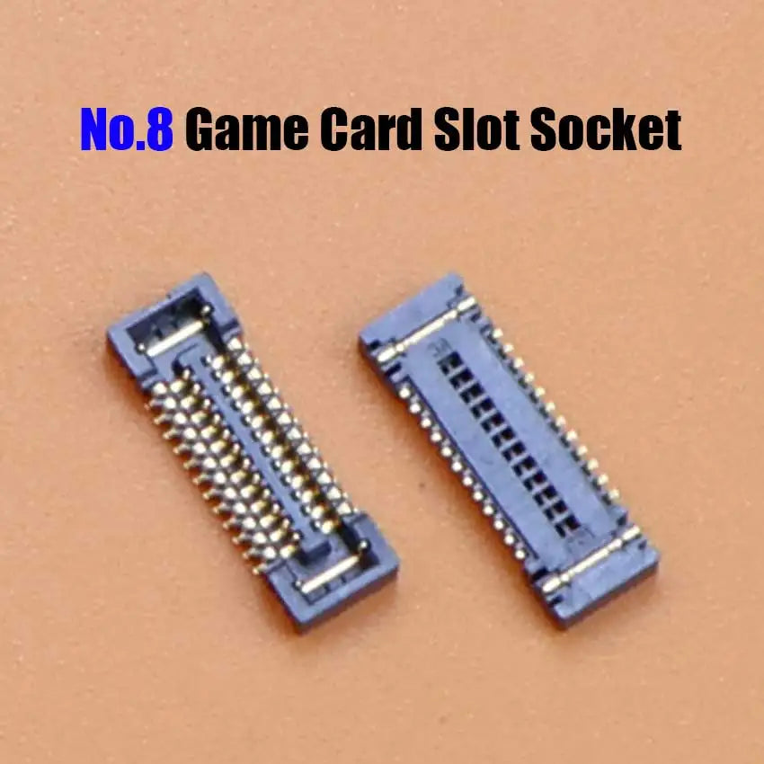 1PCS USB Charging Port Game SD Card Slot Socket Horn Camera Joystick Touch Top Buttom LCD Screem FPC Connector For New 3DS LL XL