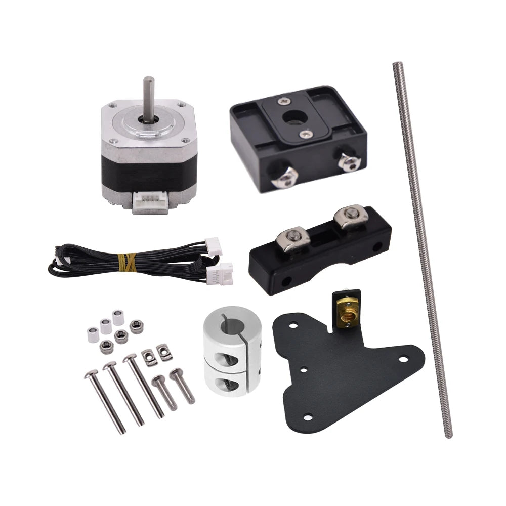 Creativity Dual Z Axis Upgrade Kit with Lead Screw 42-34 Stepper Motor for Ender3 CR10 3d Printer Parts for Ender 3 Pro/V2 CR10S