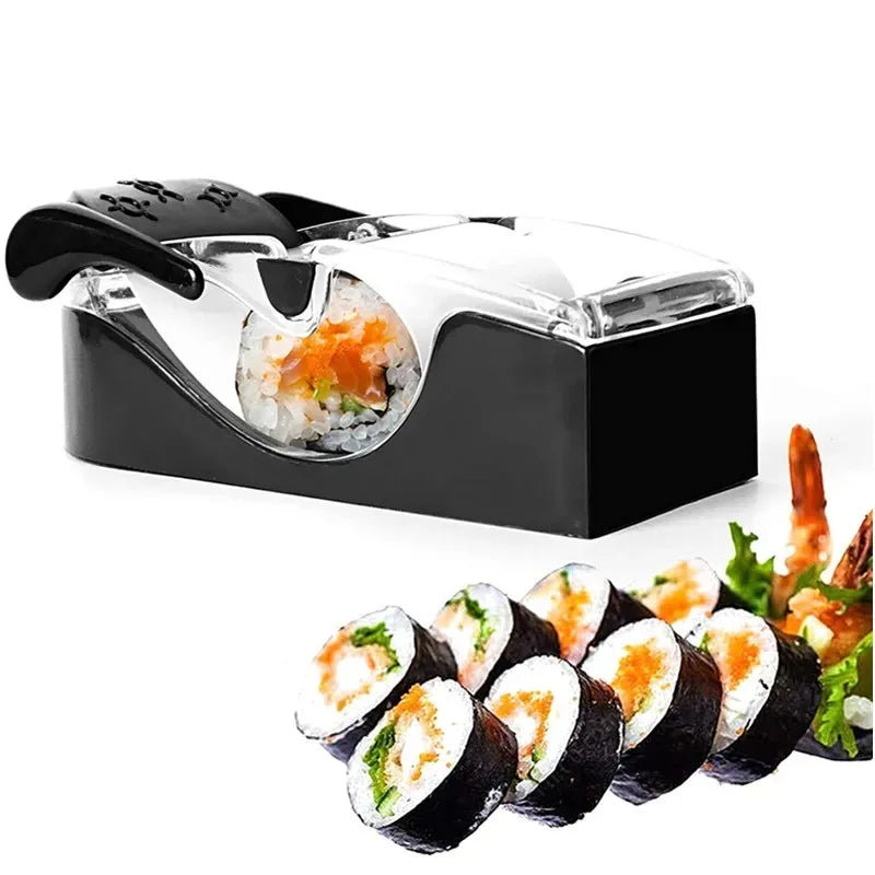 Magic Rice Mold Sushi Maker Roller Machine DIY Japanese Bento Vegetable Meat Sushi Rolling Tool Kitchen Gadgets Accessories