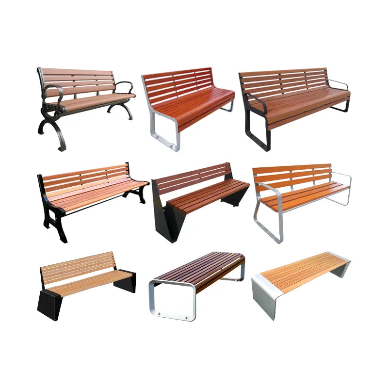 China Factory Wholesale Customized Outdoor Benches  Outdoor Modern Benches According to Customers' Requirements OEM/ODM Benches