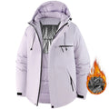 Men's Jacket Stand Collar Stamp Mens Parka Winter New Down Jacket Fleece Warm Jackets Men Business Leisure Coat Baseball Coats