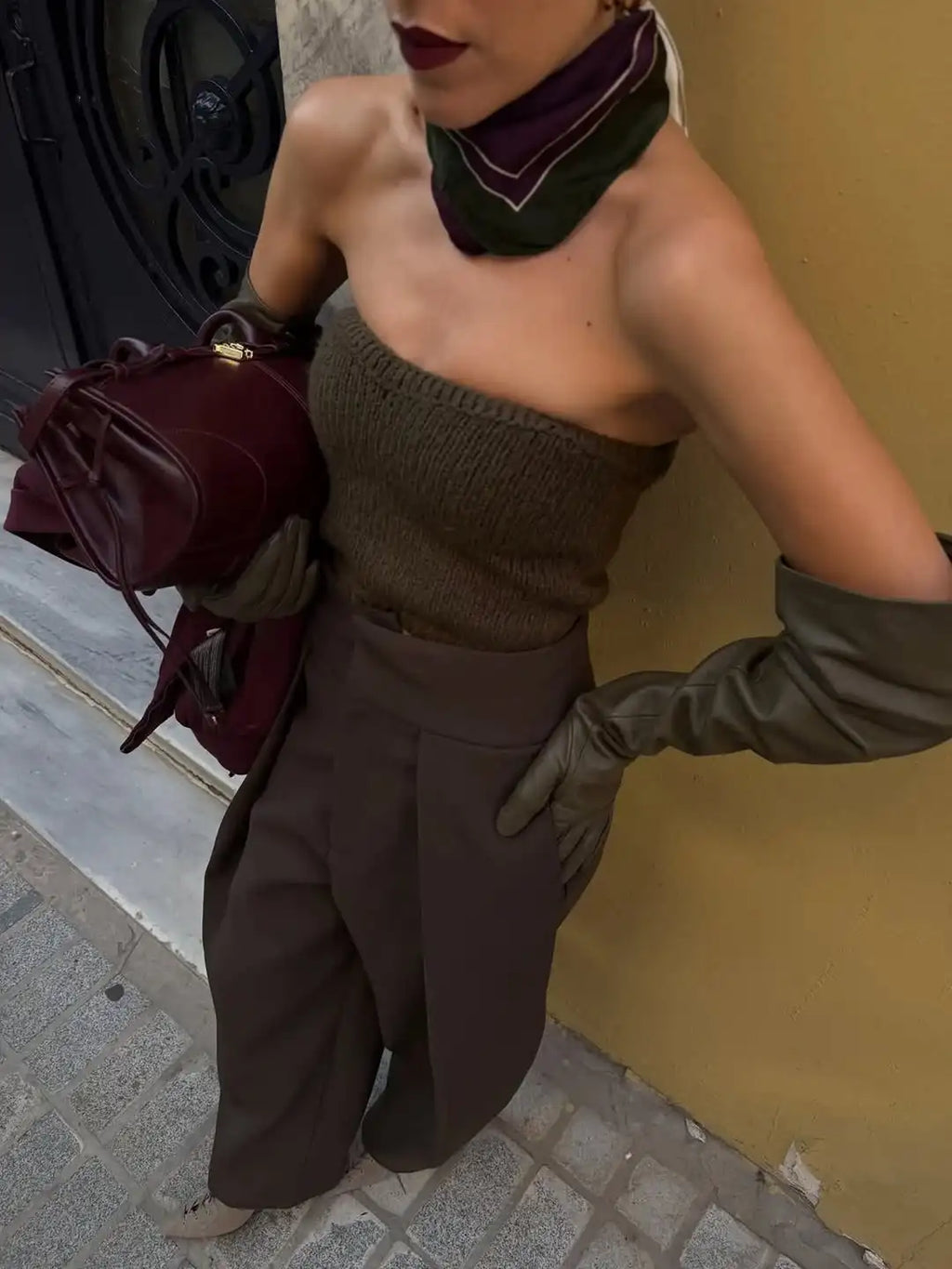 Casual Solid Pleated Loose Long Pants Women Fashion High Waist Straight Wide Leg Trousers 2026 Lady Spring Autumn Commute Wear