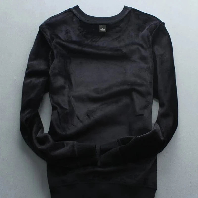 Winter Men's Pure Cotton Leisure Sports Jogging 2-Piece Oversize S Sportswear Set