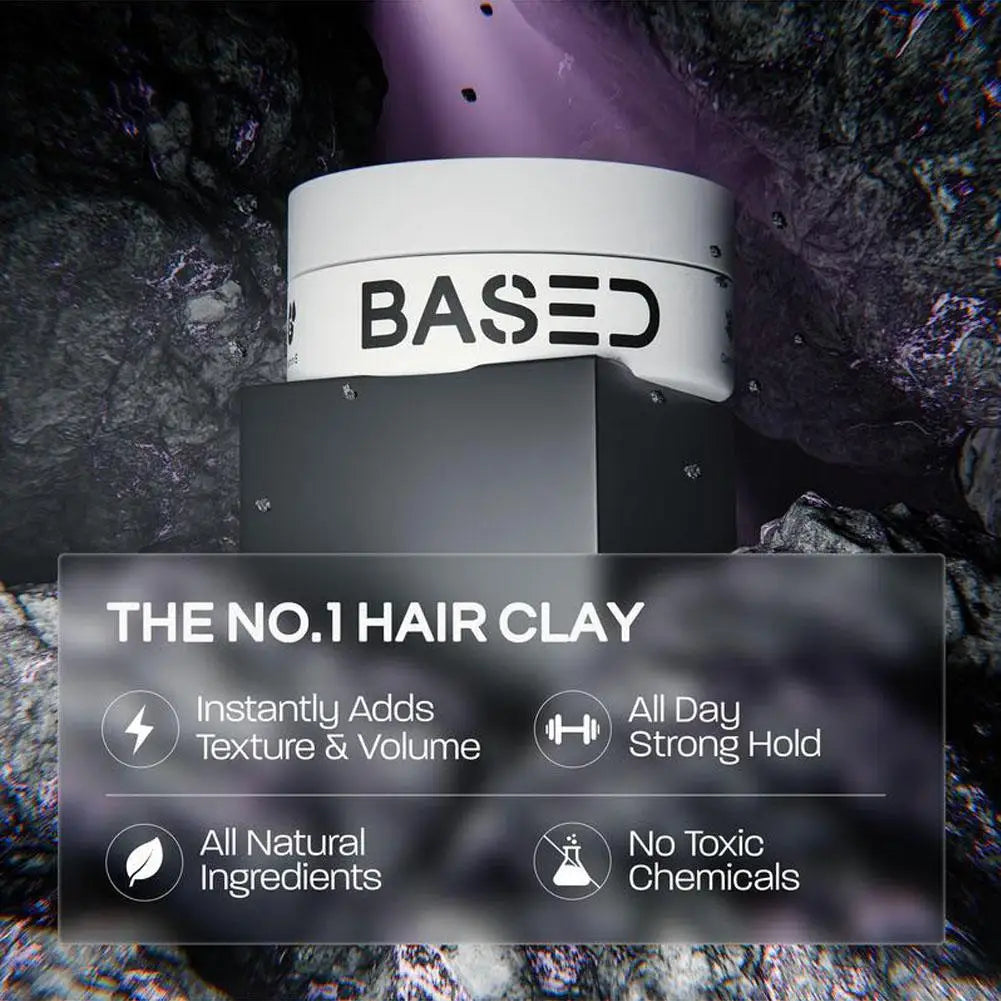 Based Professional Hair Clay Long-Lasting Styling Sea Salt Leave-In Conditioner Spray Nourishes Hair For Men Hair Care