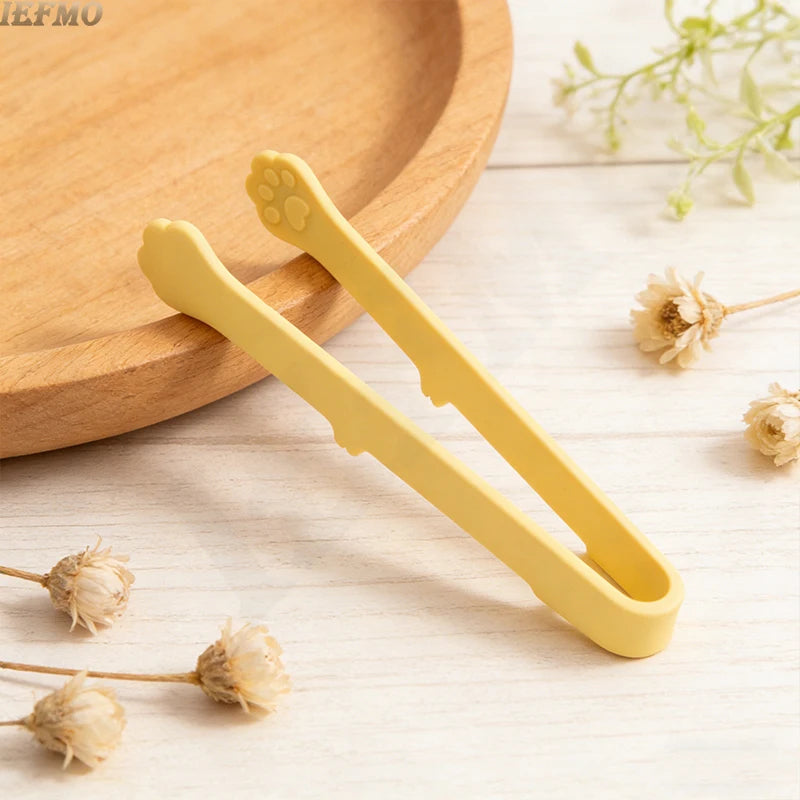 Silicone Cat Paw Food Clip Bakery Clips Ice Cube Clips Snack Clips Heat Resistant BPA Free Kitchen Gadgets