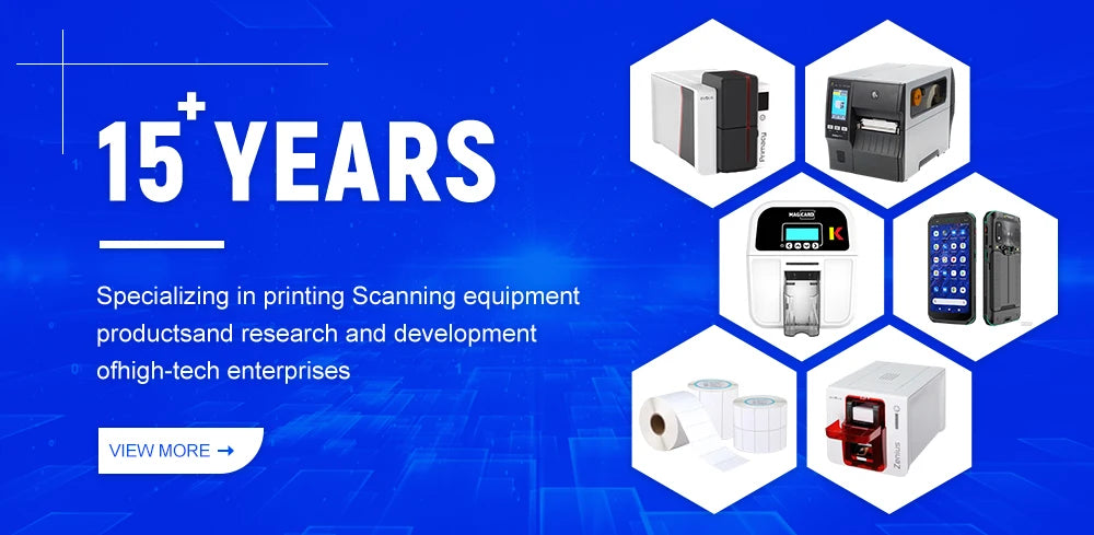 High Efficiency Thermal Transfer Desktop Smart Printer TE210 TE310 Shipping Label Sticker Printer For Logistics Express