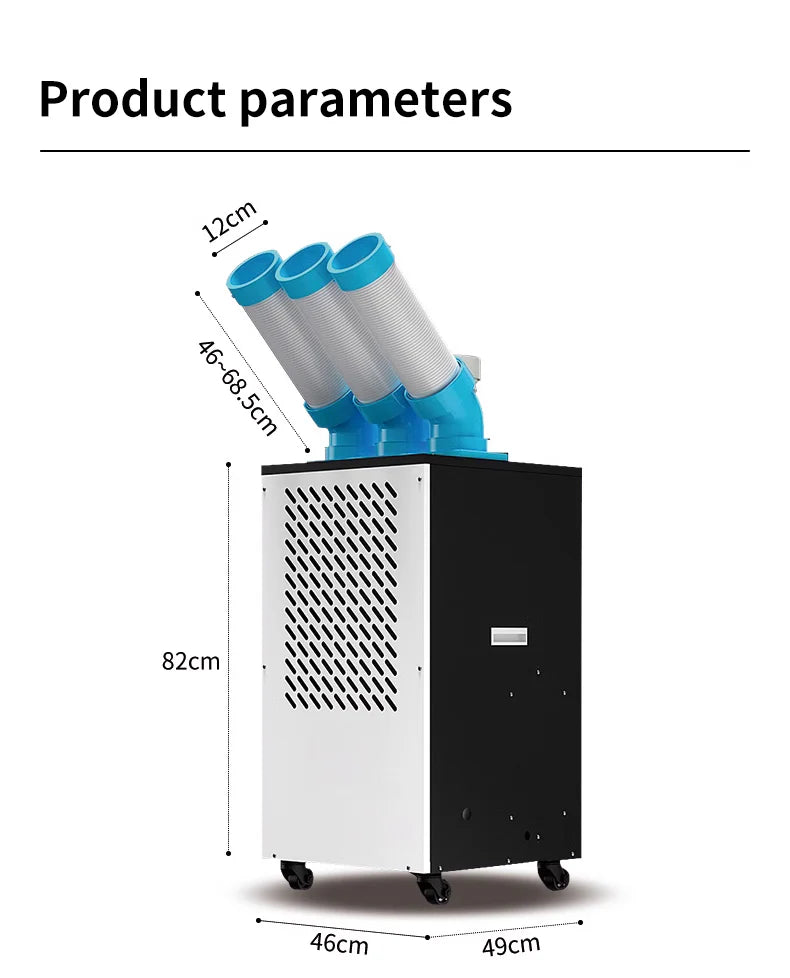 Outdoor Air ConditionHigh Quality 25000btu Industrial Portable Air Conditioner Energy Saving Portable Air Conditioner Outdoor P