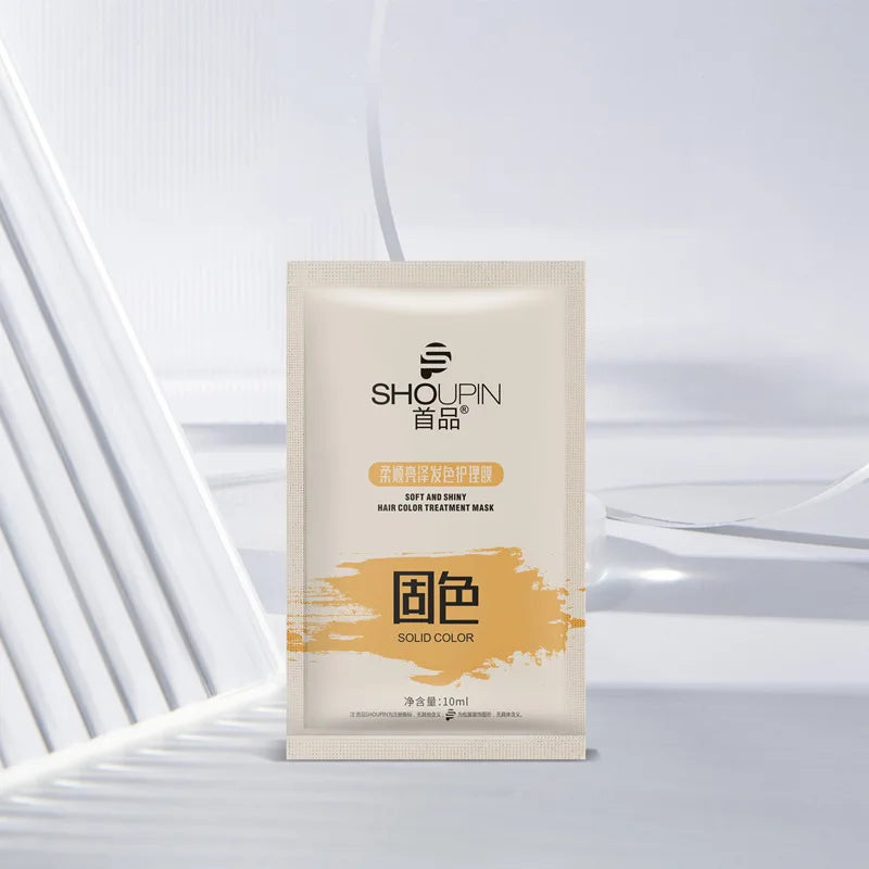 Magic Lock Color Hair Mask Blonde Bleaching Yellow Remove Linen Gray Silver Effect Anti Brass Tones Hair Shampoo Care