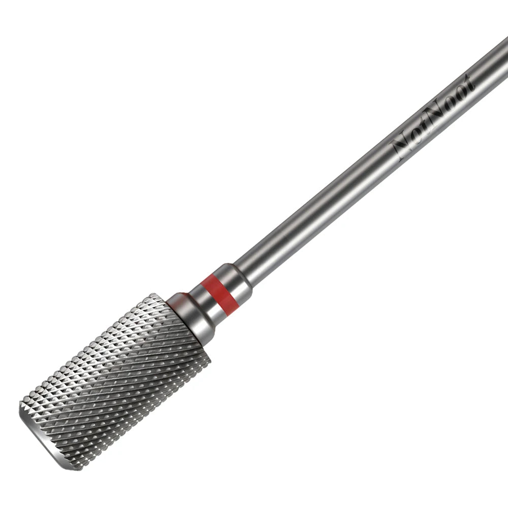 NotNoot Nail Drill Bits 3/32'' - Barrel Carbide Bit (Fine & Medium) for Professional Finish, Gently Remove, Buff & Polish Gel Na
