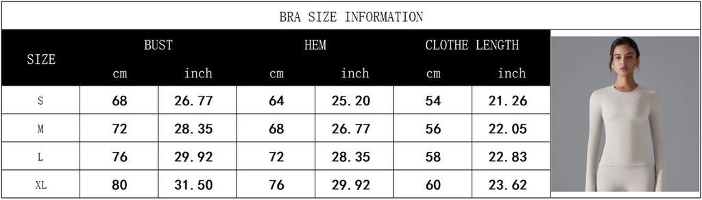 Yoga Shirts For Women Long Sleeve Winter Fitness Running Gym Clothes Workout Dry Fit Breathable High Elastic Sports Top